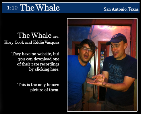 The Whale - Kory Cook and Eddie Vasquez