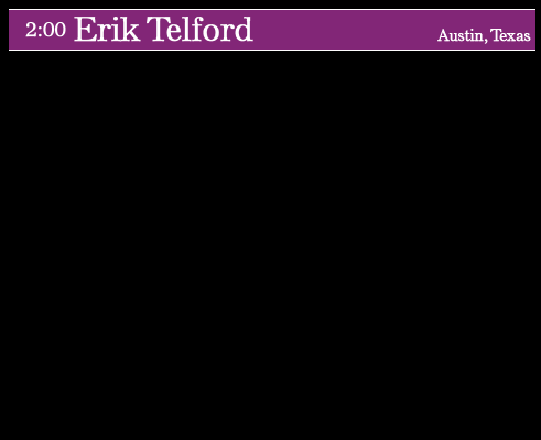 Erik Telford - Austin, Texas Jazz