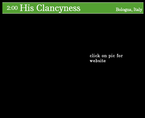 his clancyness