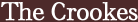 The Crookes - 2 PM - Friday