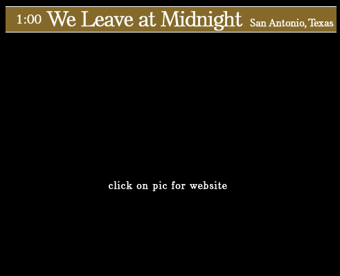 we leave at midnight